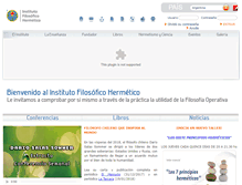 Tablet Screenshot of ifh.org.ar